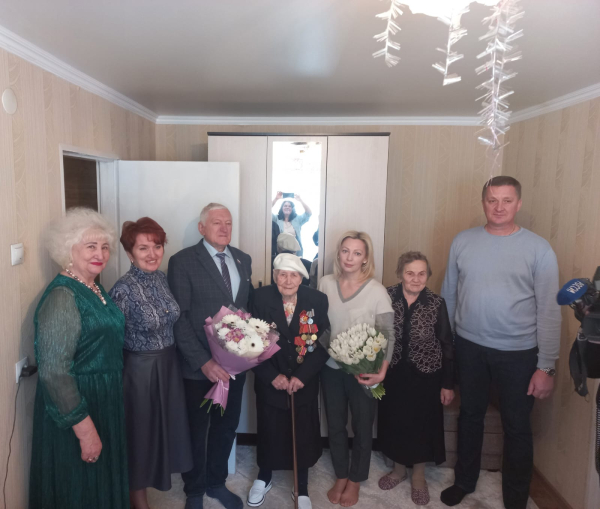 Ветерану ВОВ &ndash; 104 года!