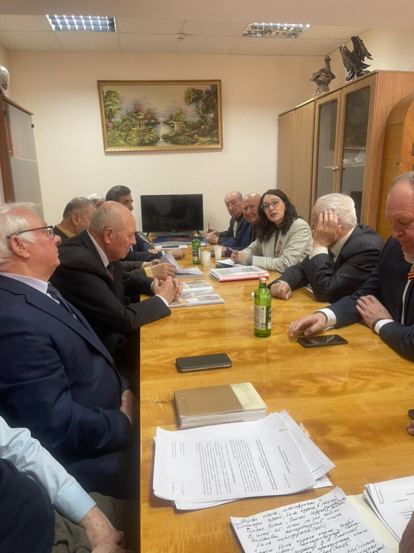 Прошло заседание Президиума краевого совета ветеранов