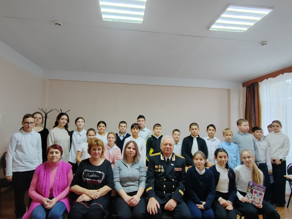 Урок мужества к Дню морской пехоты