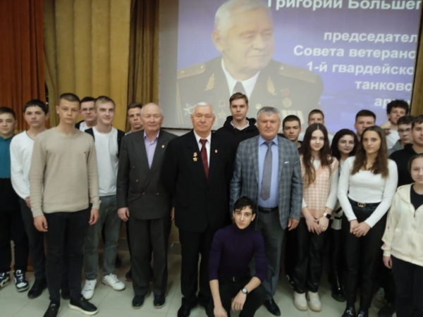 Встреча со школьниками села Винсады