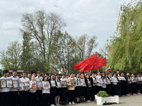 Бессмертный полк в канун Дня Победы