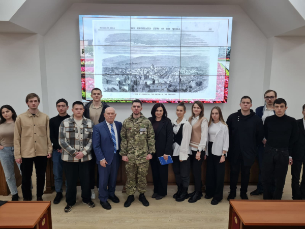 Урок мужества в Аграрном университете &laquo;Освобожденное Ставрополье&raquo;
