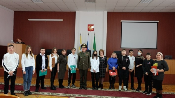 ЮНЫЕ КОЧУБЕЕВЦЫ  ПОЛУЧИЛИ ПАСПОРТА