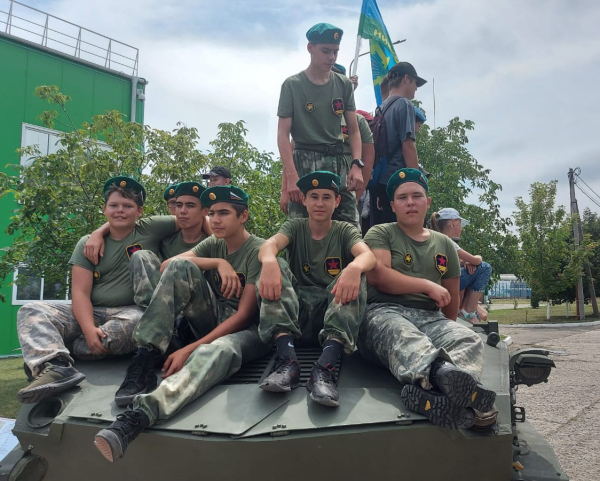 В гостях у десантников