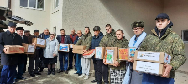 Посещение Ставропольского военного госпиталя
